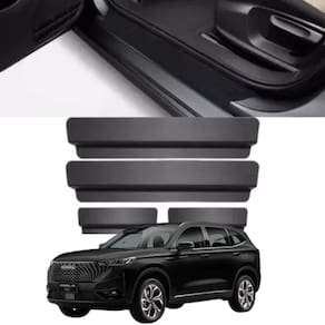 Adesivo Soleira Proteção Porta Poroso Preto GWM H6 - Prime Automotive