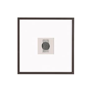 Quadro Abstrato Preto E Branco - Modelo 2