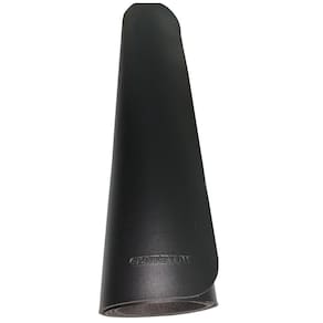 Mouse Pad Couro Sintetico Preto 70X30 Cm + Apoio Copo