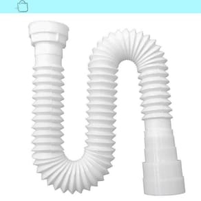 Sifão Sanfonado Multiuso Lavatório/Pia/Tanque 52Cm Branco