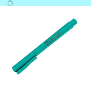 Marca Texto Novas Cores Faber-Castell 12 Un Tinta:Verde Água