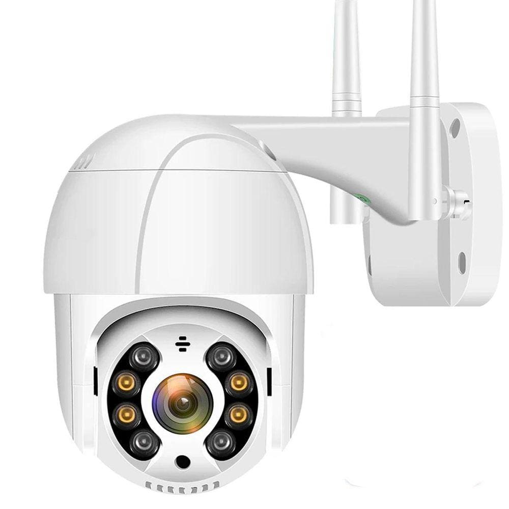 Câmera Interna/Externa Ip Prova D`Água Infravermelho Wifi Hd