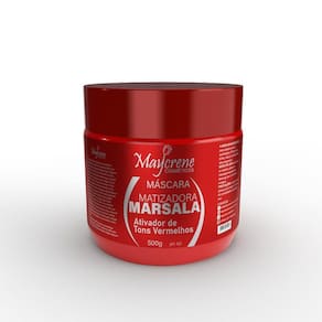 Máscara Marsala Ativador De Tons Vermelho 500G Maycrene