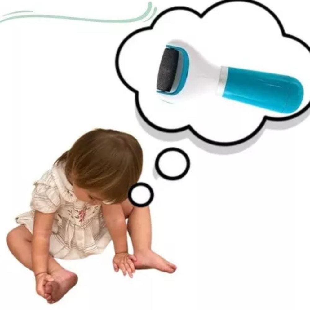 Lixa Eletrica Pes Removedor Calo Bivolt Mega Utilidades