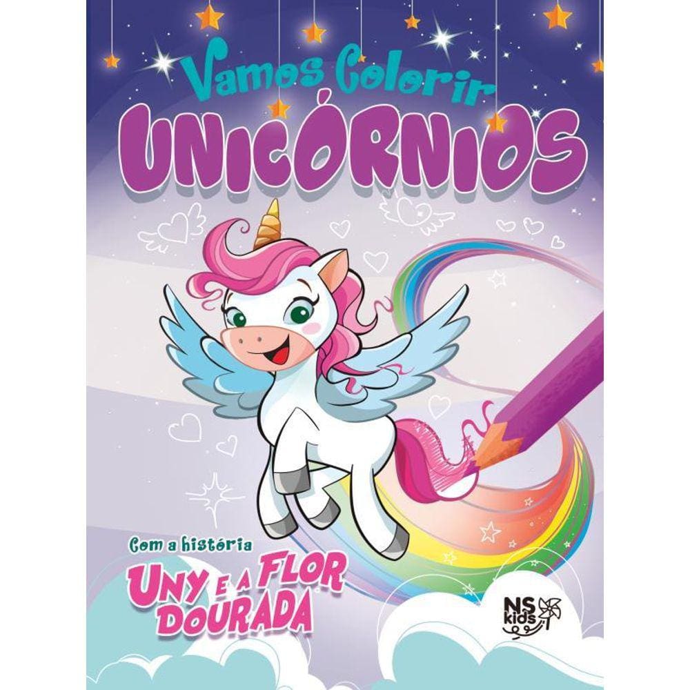 Vamos Colorir - Unicórnios