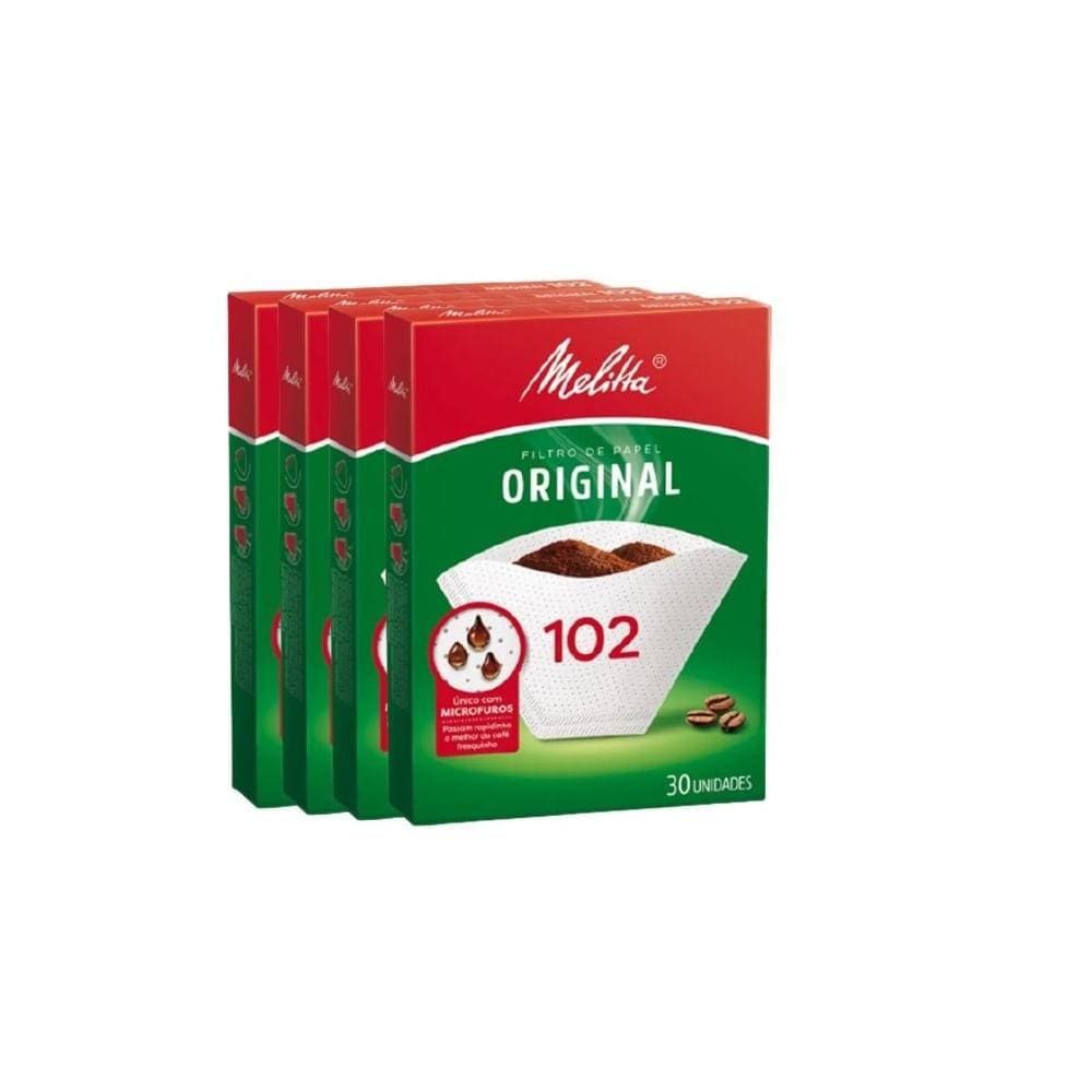 Melitta Supporto Filtro 1x4 In Fibra Di Bambù – Per Caffettiere 8-12 Tazze, Formato 16x13.5x11.5 Cm