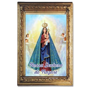 Santinho Nossa Senhora de Nazaré 500 un c/ oração no verso