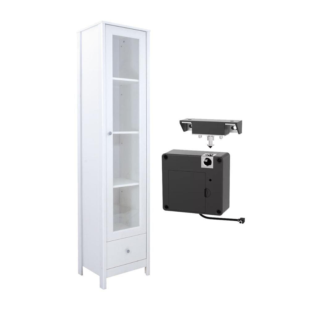 Cristaleira Ditália 1Pt com Trava Invisível E-962