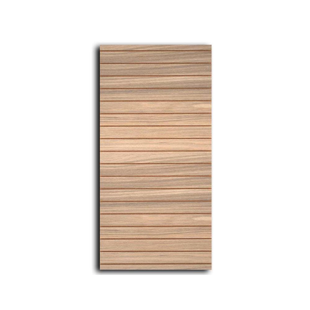 Painel Canaletado Madeirado Mdf 18Mm - 90Cm X 180Cm