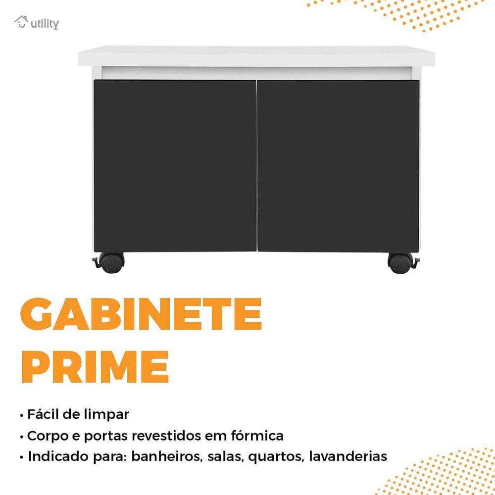 Gabinete Armario Armarinho Balcão De Banheiro Gaveteiro 80Cm