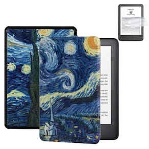 Capinha Com Estampa Para Kindle Básico C2V2L3 + Pel Plástico
