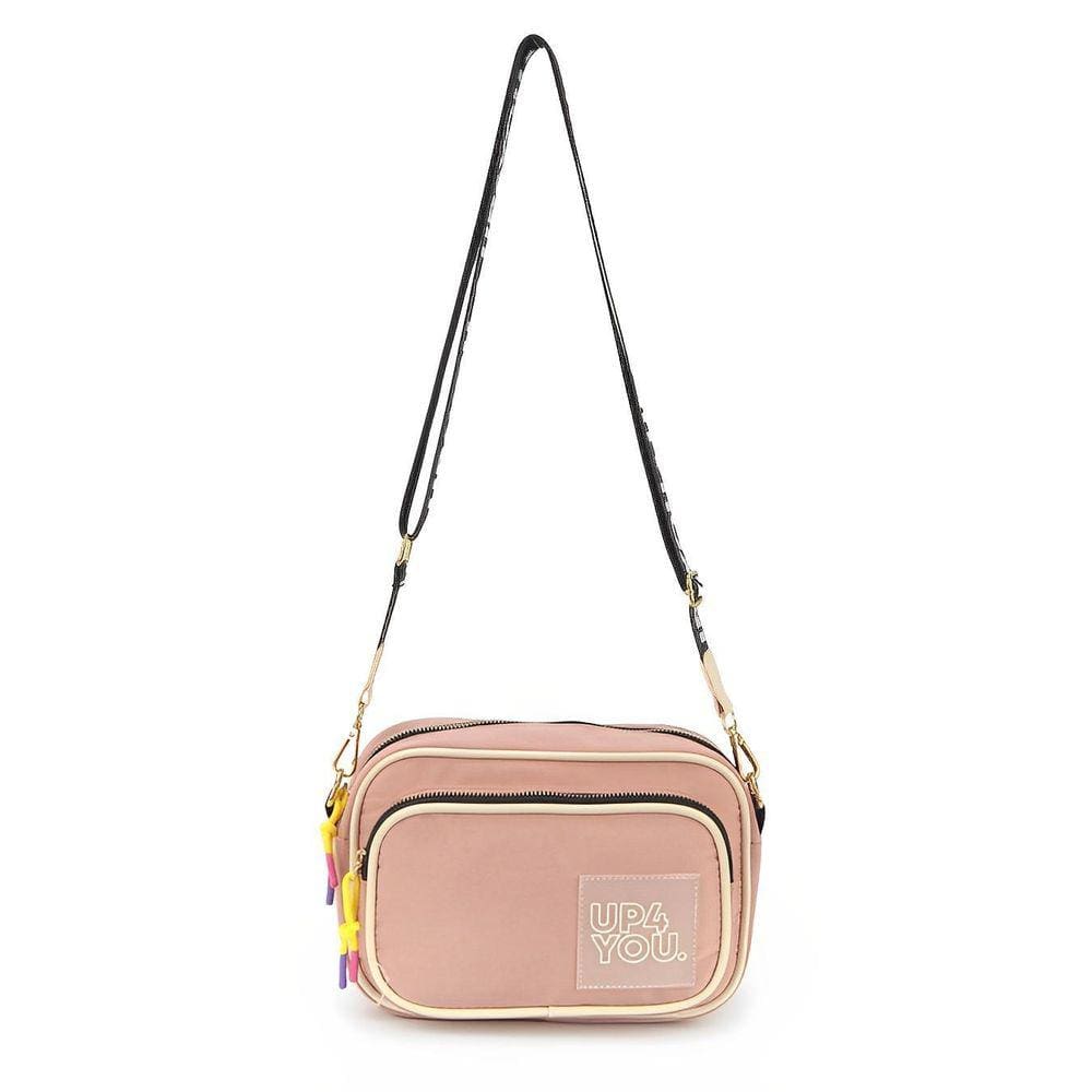 Bolsa Feminina Transversal De Ombro Up4You - Rose