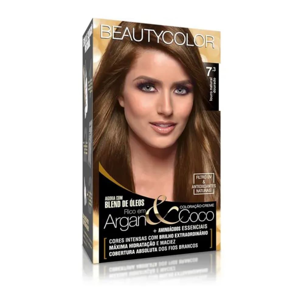 BEAUTYCOLOR KIT COLORACAO - 7.3 Louro Natural Dourado