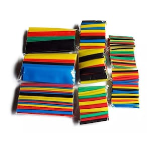 Kit Termo Retrátil Colorido 656 Pcs Espaguete Tubo Isolante