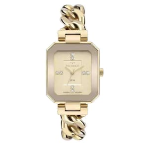 Relógio Dourado Feminino Technos Elos 2036Mqn/1X