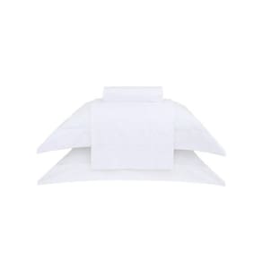 Kit Colcha King Cetim 300 Fios Buddemeyer Damask Branco