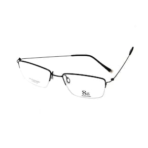 Óculos Armação 8G 1502 C2 Masculino Fio De Nylon Cinza