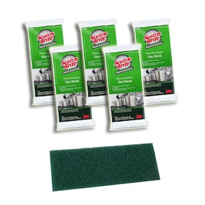 Bucha Fibra Verde 3M - Limpeza Geral - 2 Unidades