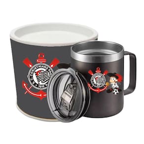 Caneca Térmica SP Com Tampa Anatomica 360ml Pto