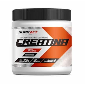 Creatina Monohidratada 100% Pura 300G Sudract Nutrition