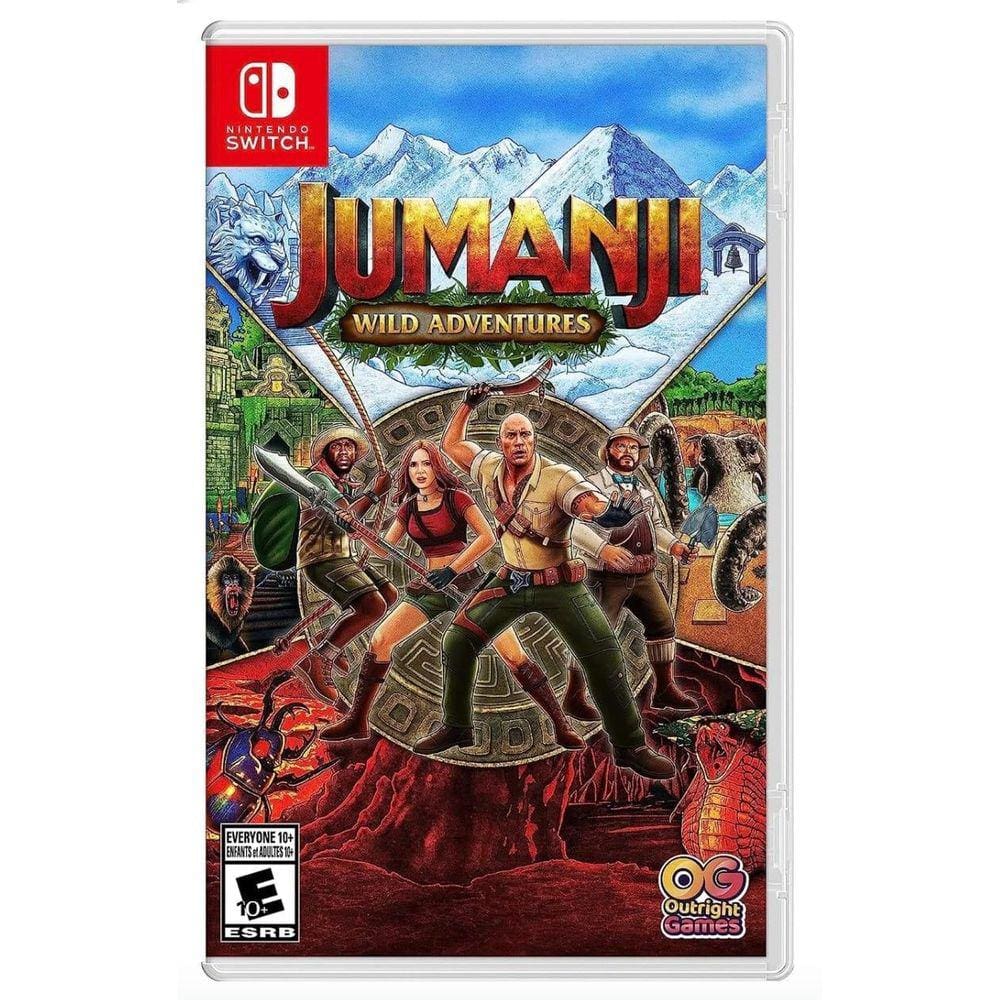 Jogo Jumanji Wild Adventures Nintendo Switch Fisico