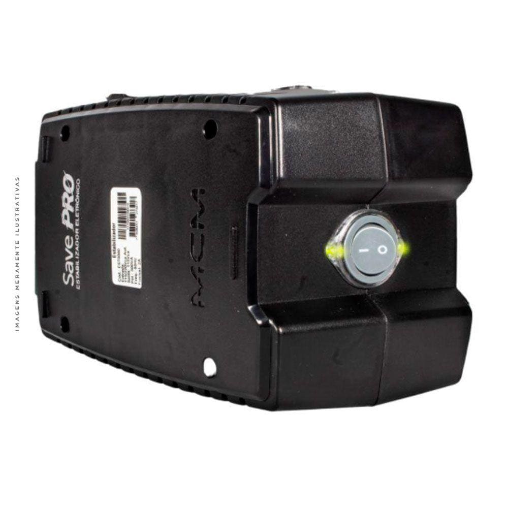 Estabilizador Mcm Save Pro, 500VA, 2.0 Bvt,115V - EST0063