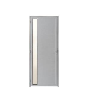 Porta Lambril C/ Visor Alumínio Branco 2.10 x 0.90 - Hale