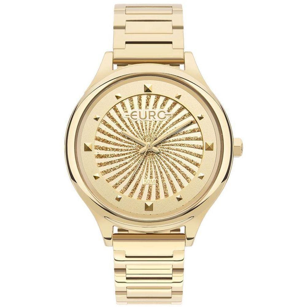 Relógio Euro Feminino Eu2033Bc/4Y Brilho Dourado