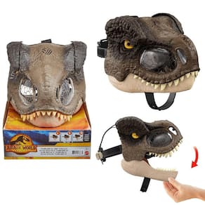Jurassic World Dominion Máscara Interativa Tiranossauro Rex