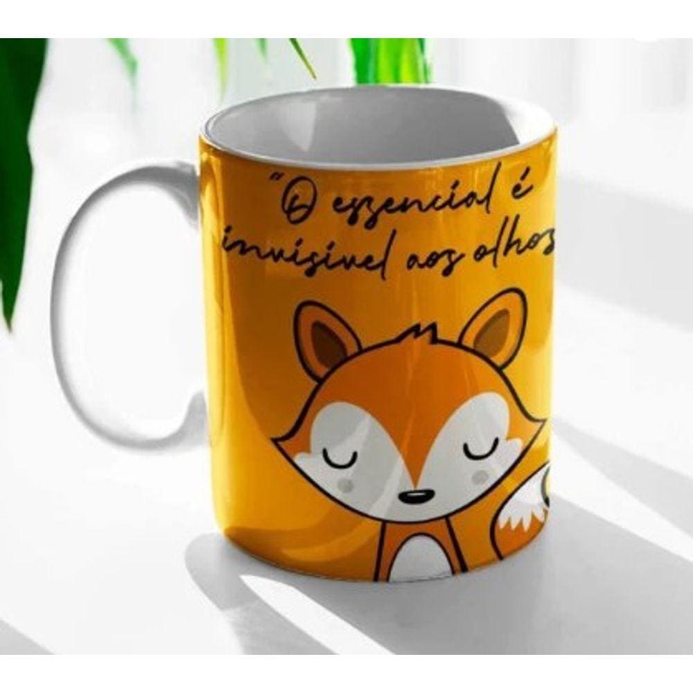 Caneca de Porcelana Rapousa