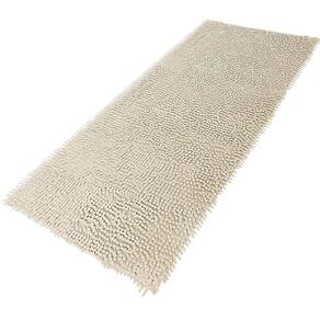 Tapete Banheiro Dedinho Bolinha 50x100cm - Felpa Poliéster - Antiderrapante