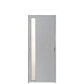 Porta Lambril C/ Visor Alumínio Branco 2.10 X 0.90 - Hale