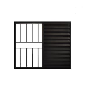 Veneziana de Correr 3 Folhas C/Grade 1.00 x 1.50 - Hale