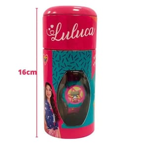 Cofrinho Luluca - Relógio Digital 2 em 1 | Plástico
