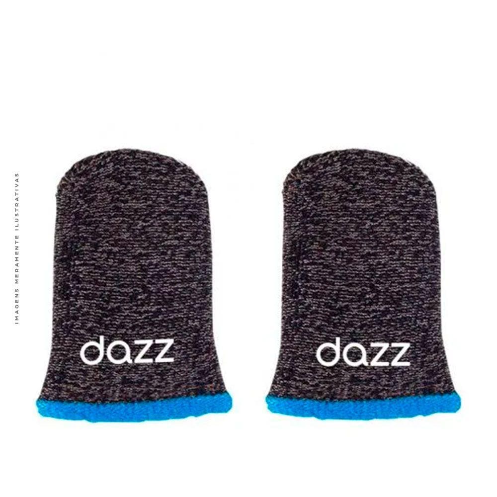 Luva Gamer Sleeves Dazz Para Mobile, Kit Com 2, Preto - 62000111