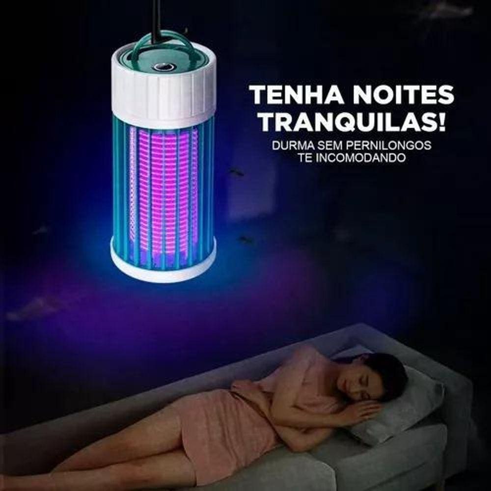 Lâmpada Anti-Pernilongo LED Mata Mosquitos 5W - USB