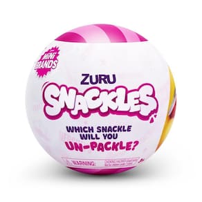Pelúcia Mini Snackles Surpresa com 11 Personagens - 14cm