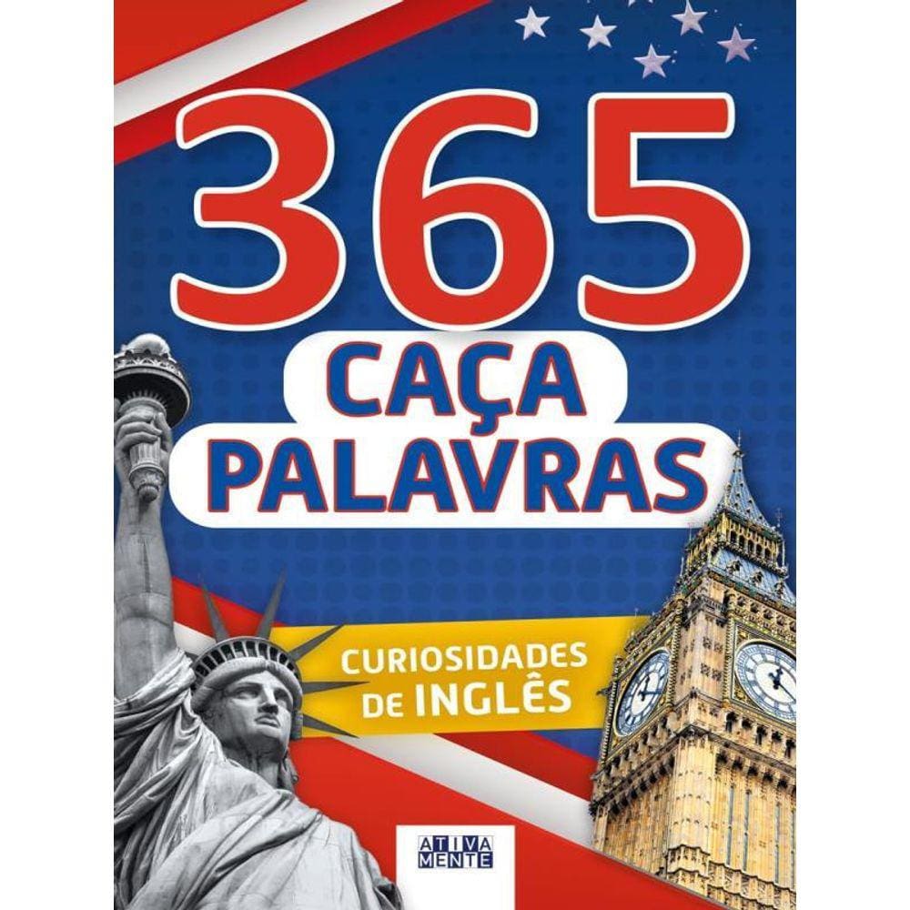 365 Caça-Palavras - Curiosidades De Inglês