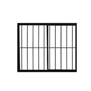 Janela de Correr 2 Folhas C/ Grade 1.00 x 1.00 - Hale