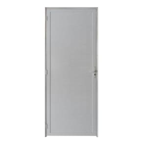 Porta Lambril C/ Fechadura Aluminio Branco 2.10 x 0.80 - Hale