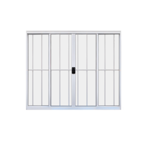 Janela de Correr 4 Folhas C/Grade 1.00 x 2.00 - Hale