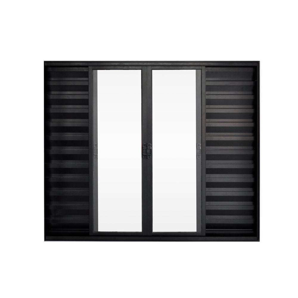 Veneziana de Correr 6 Folhas S/Grade 1.00 x 1.00 - Hale