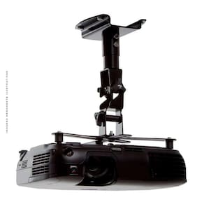 Suporte de Projetor Brasforma para Teto/Parede com Extensão, Preto - SBRP756