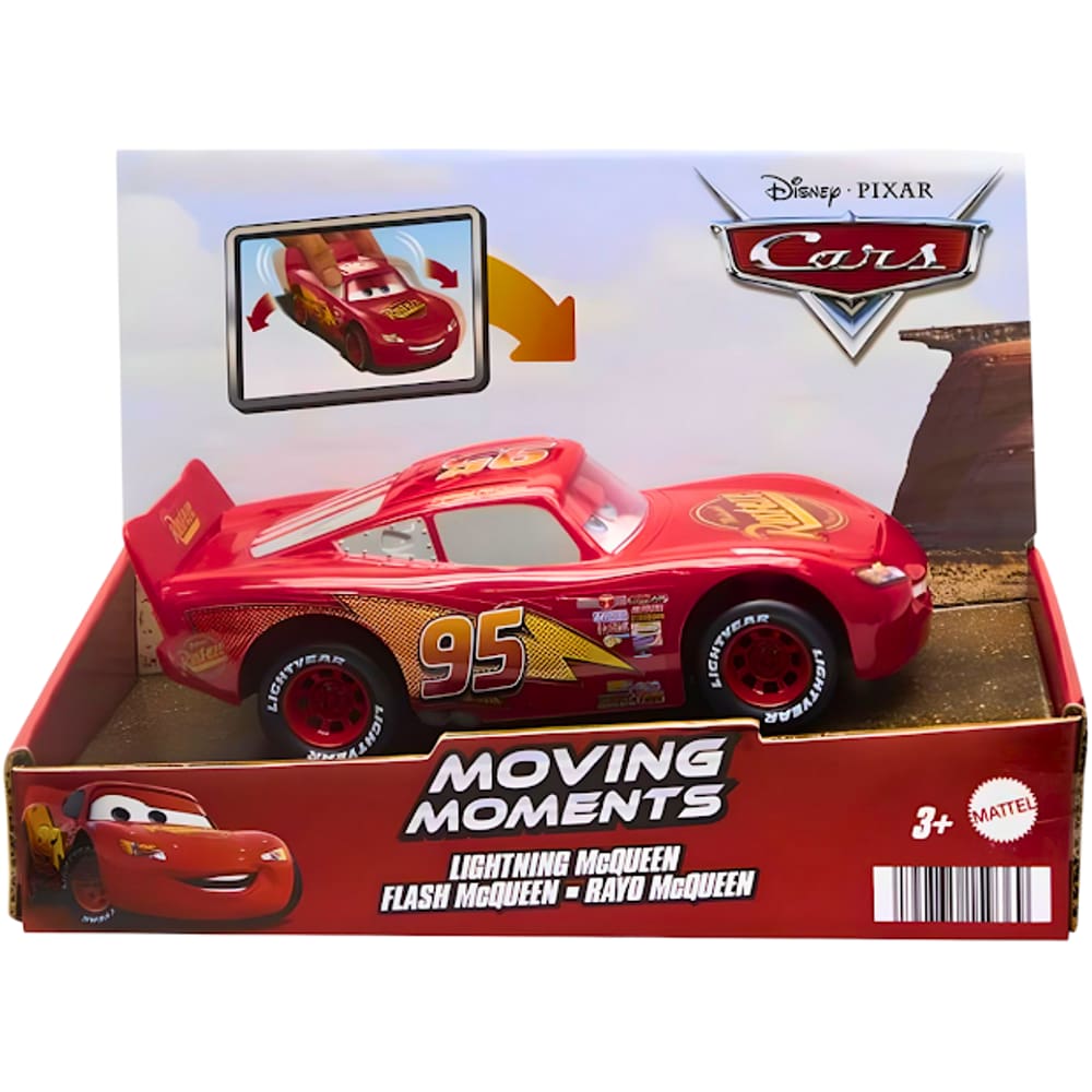 Carrinho Cars Mcqueen Melhores Amigos HPH64 Mattel