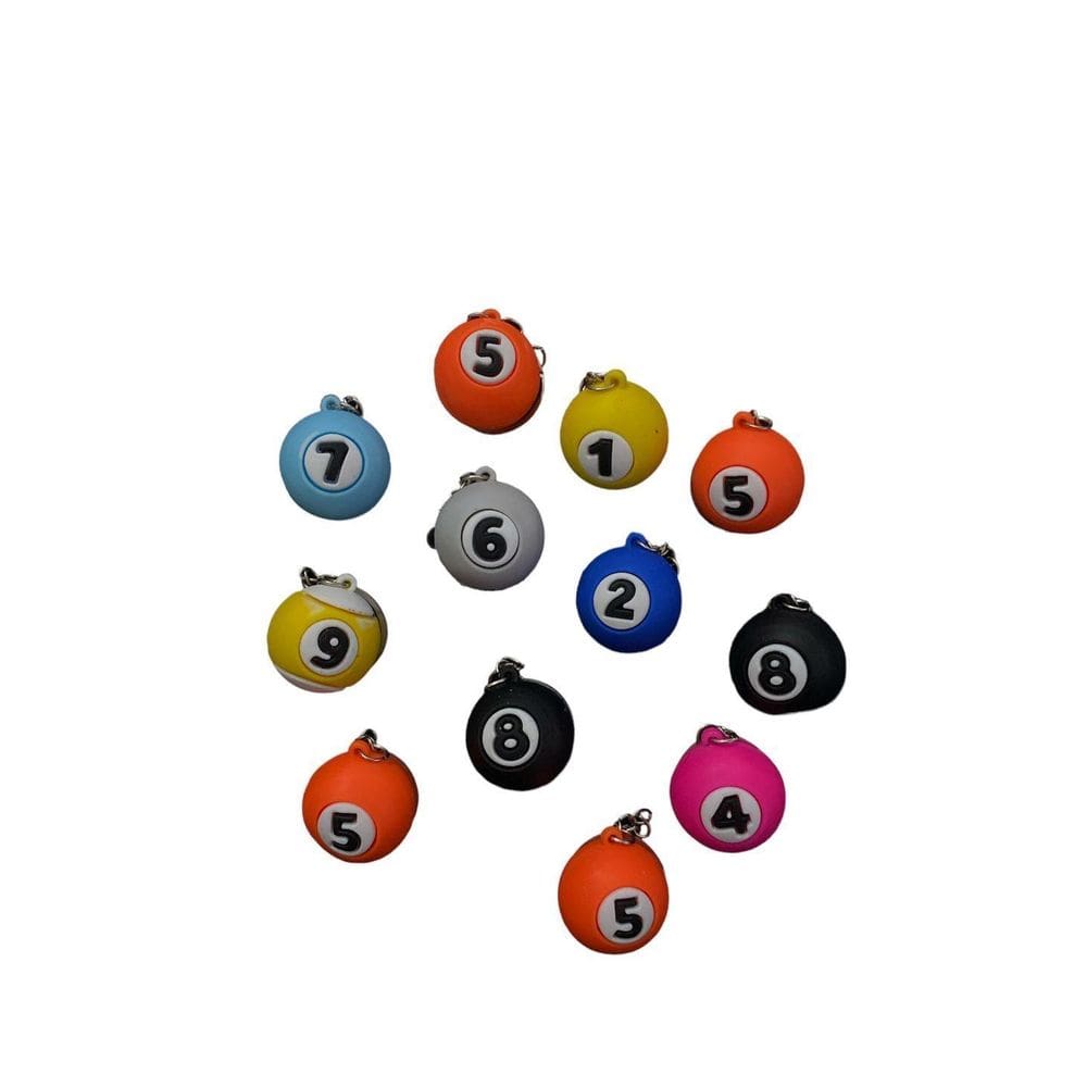 Chaveiro Bola De Bilhar