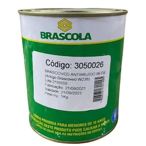 Brascoved Antirruido Bege W238 1kg Brascola