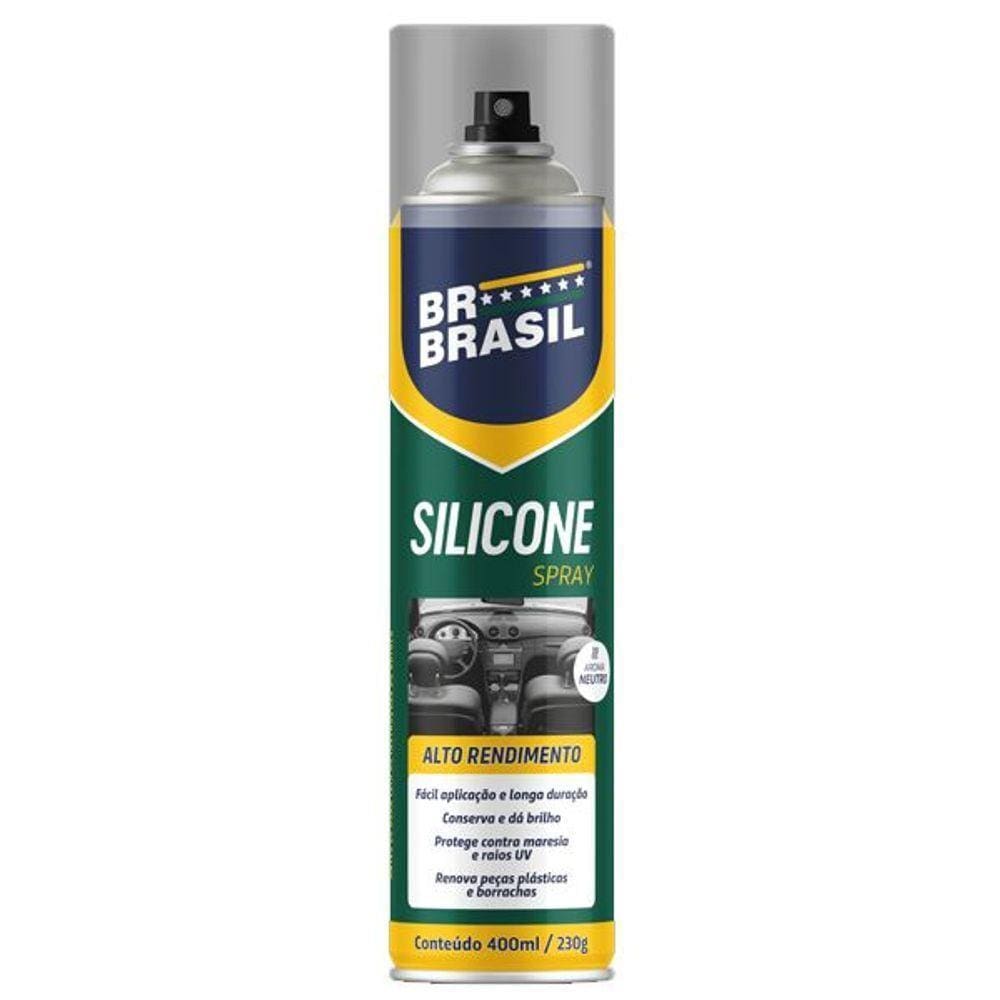 Silicone Spray Neutro 400ml 230g Br Brasil