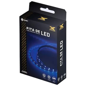 Fita de LED Vinik VX Gaming, LED Azul, 1m - 31393