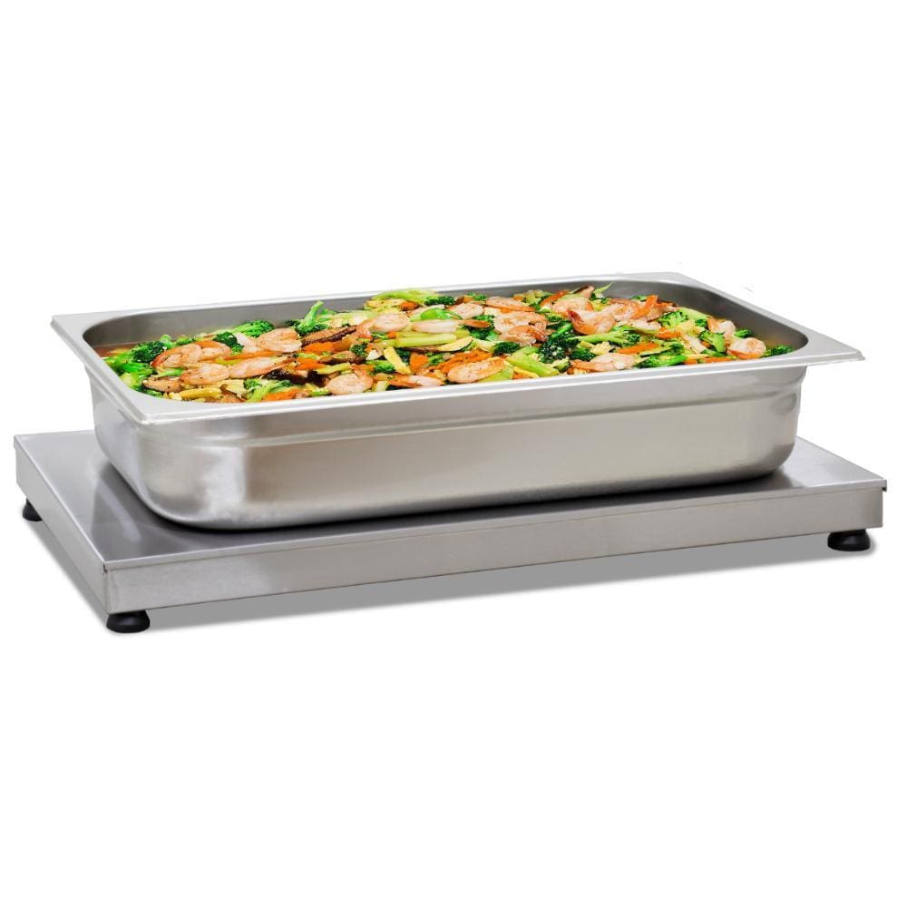 Pista Quente Mesa Aquecedora Inox Restaurante Buffets - Titã