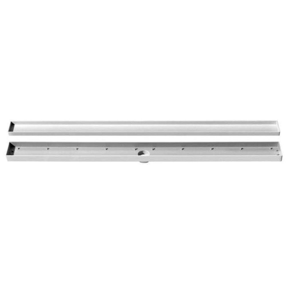 Ralo Oculto Linear 5X70Cm Cinza Claro